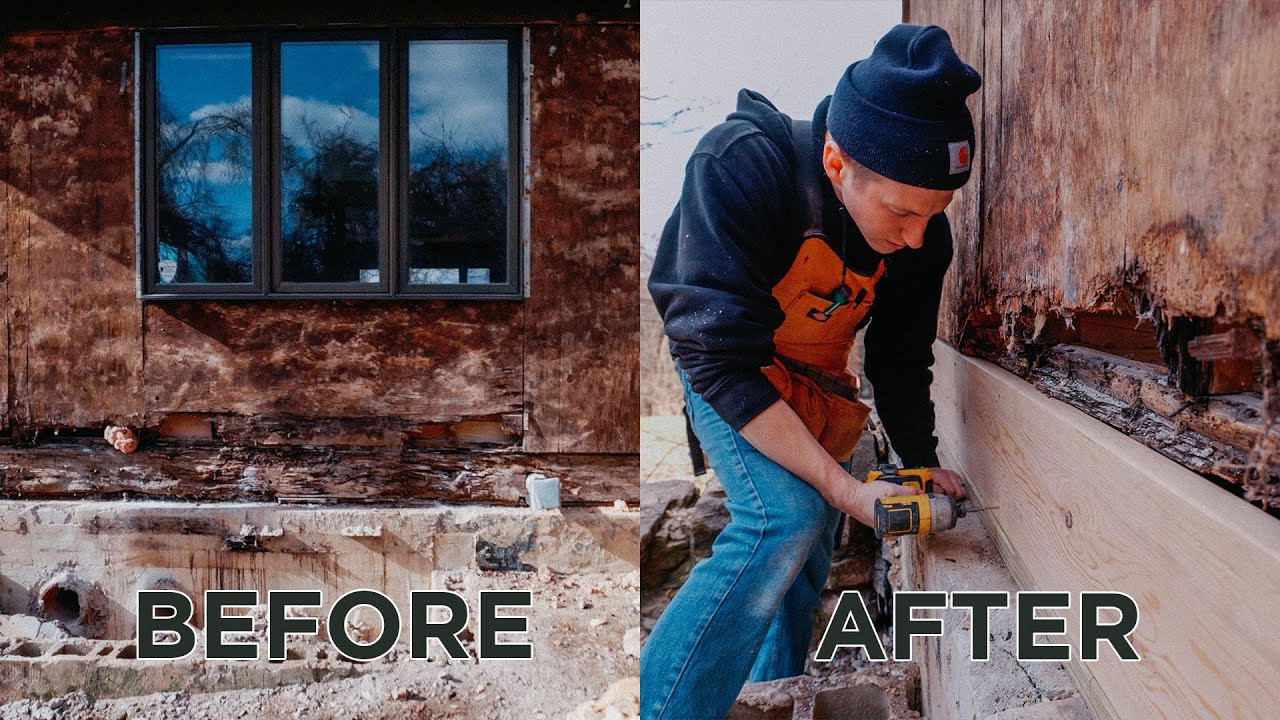 ROTTEN RIM JOIST AND SILL PLATE REPLACEMENT | Renovation Therapy