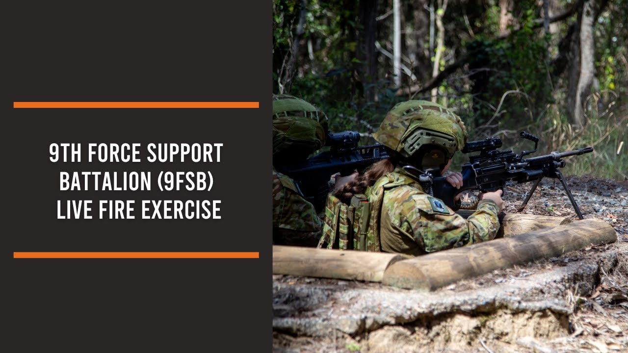 The Road to Talisman Sabre 23 - 9FSB Live Fire Exercise