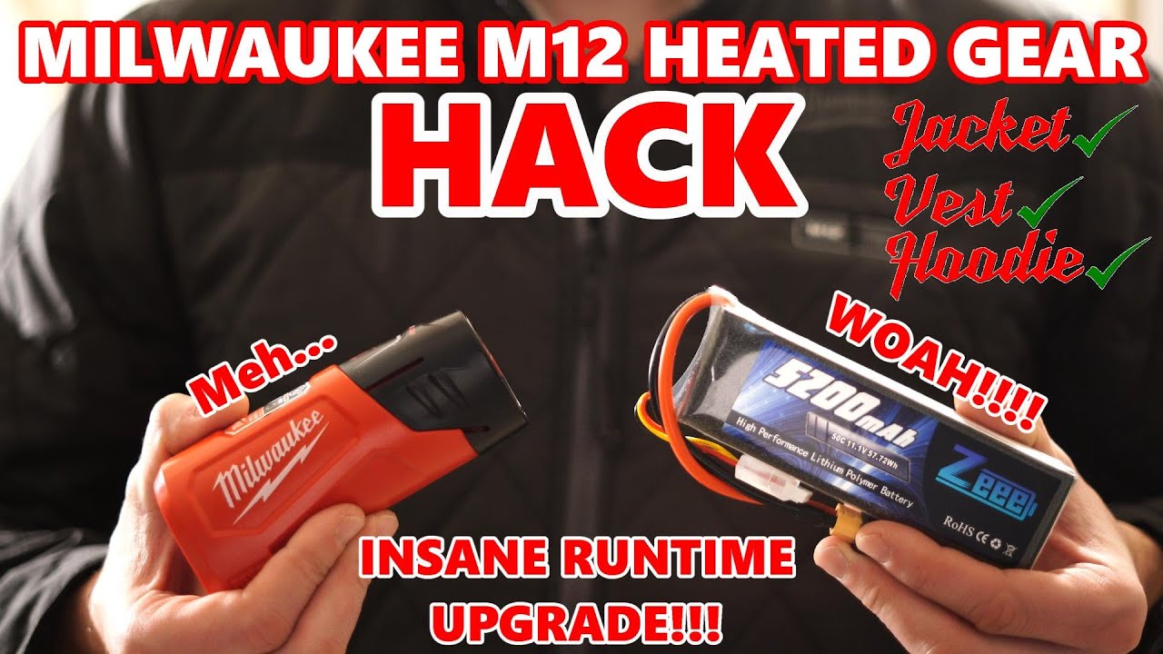 ВНИМАНИЕ! Читайте описание — ХАК для аккумулятора Milwaukee M12 с подогревом для БЕЗУМНОГО ВРЕМЕН...
