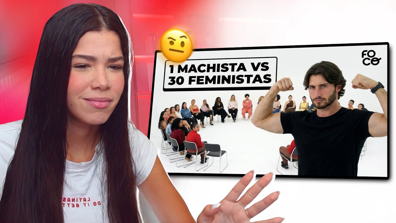 TÍLIA REAGE A 1 MACHISTA VS 30 FEMINISTAS!