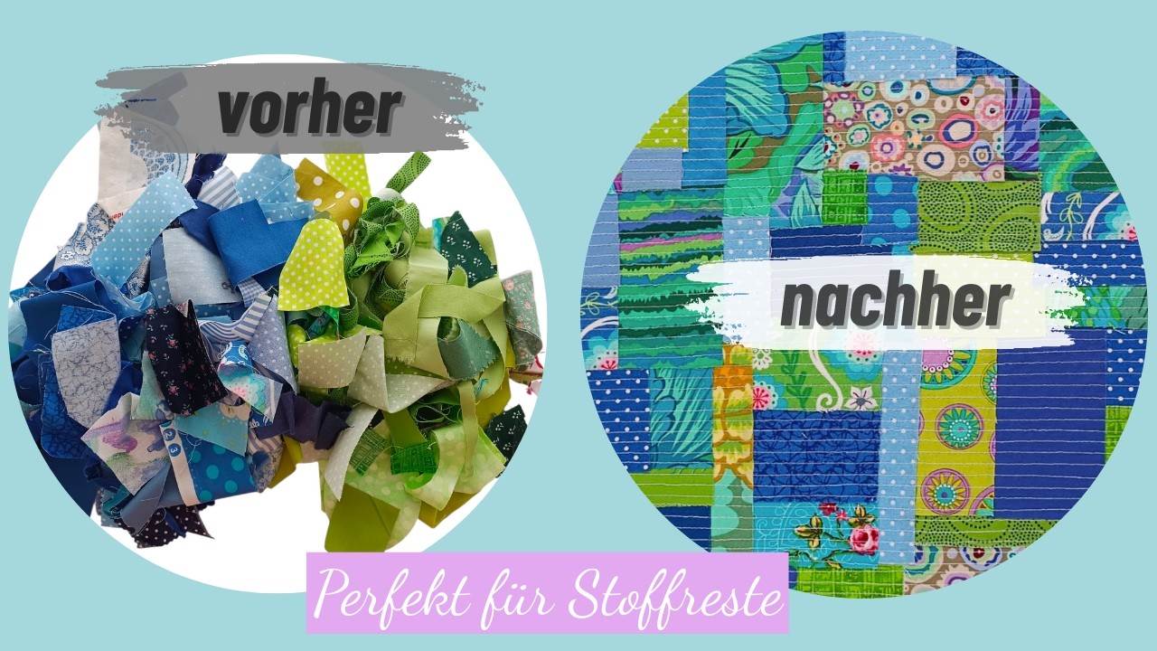 Mit Stoffresten nähen: Einfach und kreativ