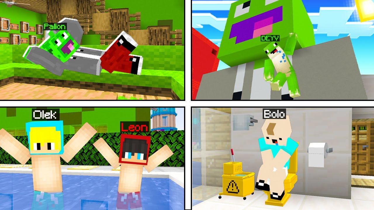 CO ROBIĄ OSOBY z PALIONOWA GDY NIKT NIE PATRZY w Minecraft?!