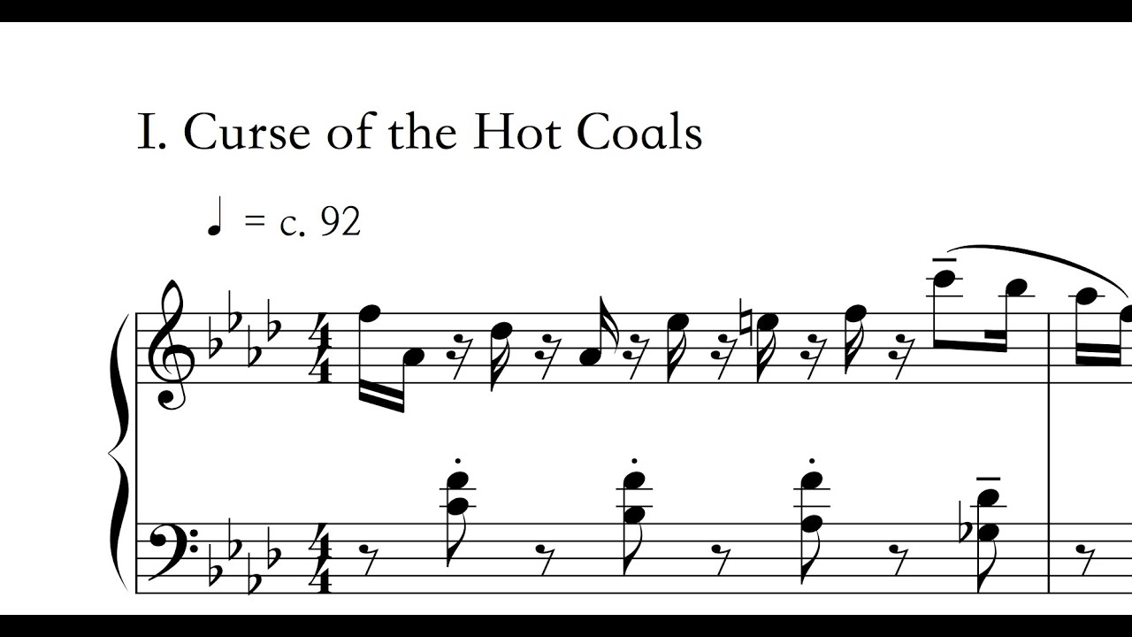 Four Spells and Curses (for piano) | Dark Magic Occult Music