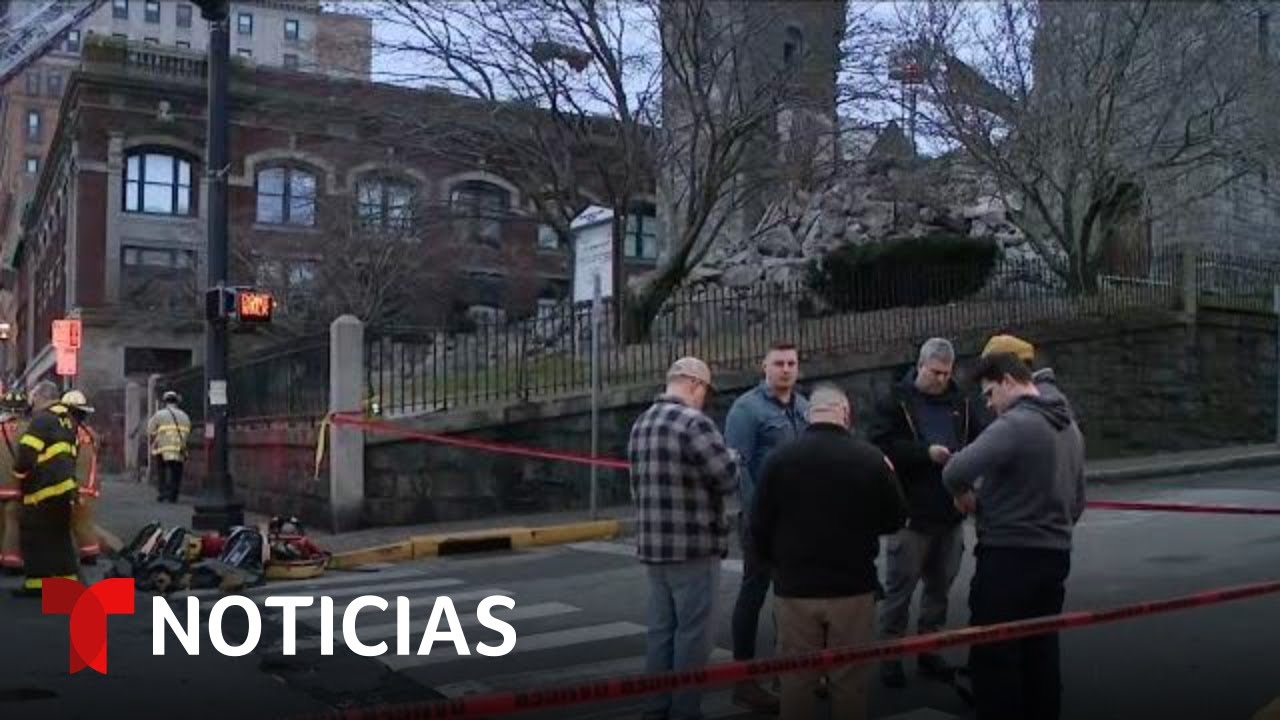 Una iglesia colapsa en Connecticut