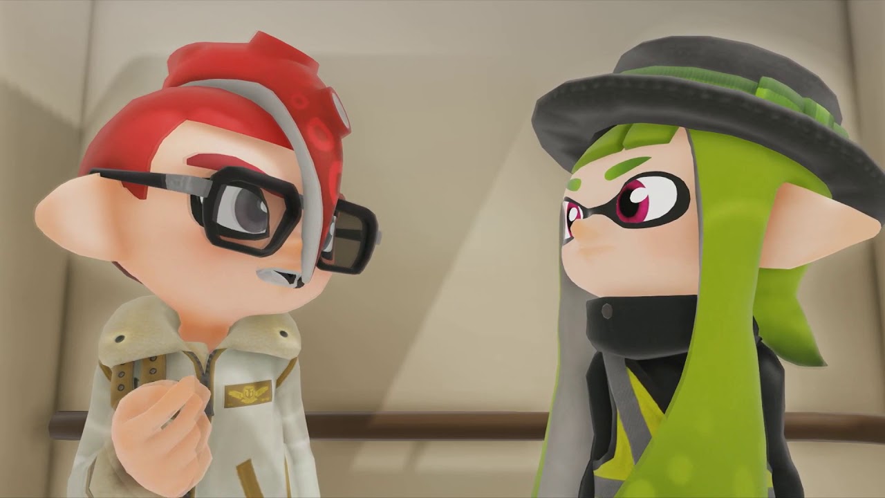 ::MMD Splatoon:: Elevator Trouble