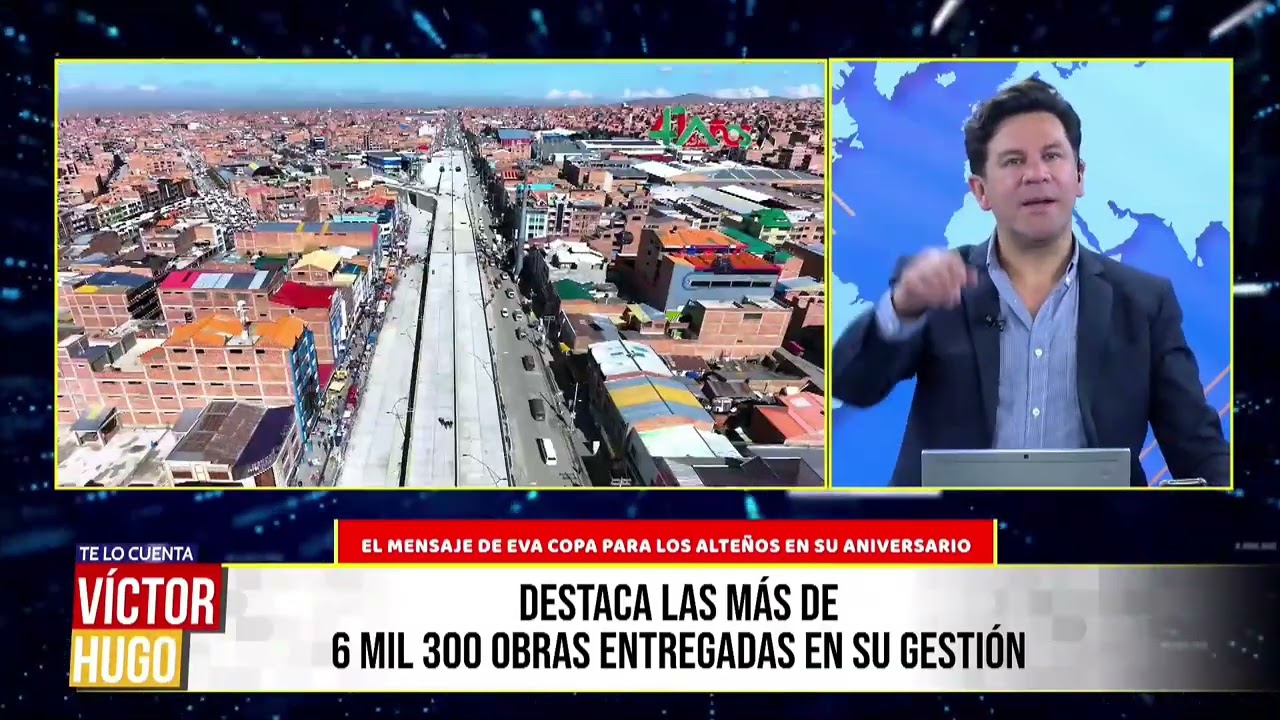 EL MENSAJE DE EVA COPA PARA LOS ALTEÑOS EN SU ANIVERSARIO