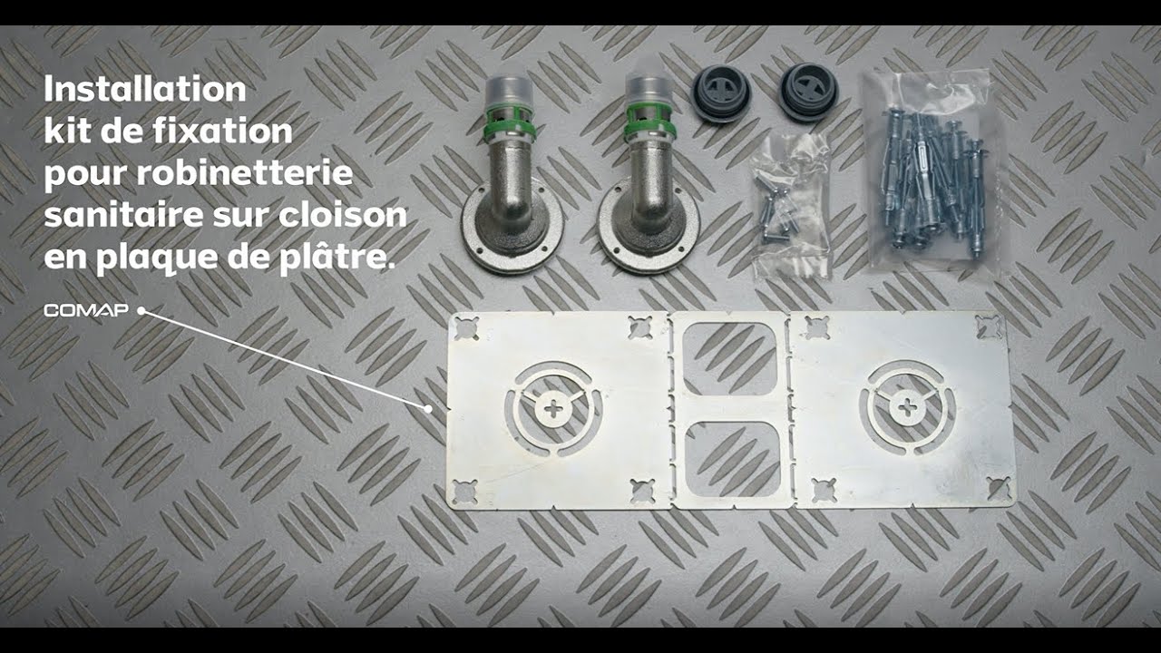 Tutoriel d'installation du kit de robinetterie multiskin COMAP