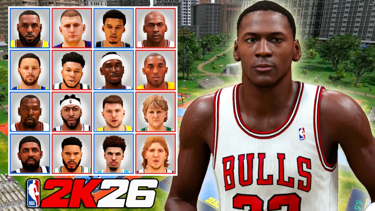 Лучшее создание лица новичка Майкла Джордана в NBA 2K26!