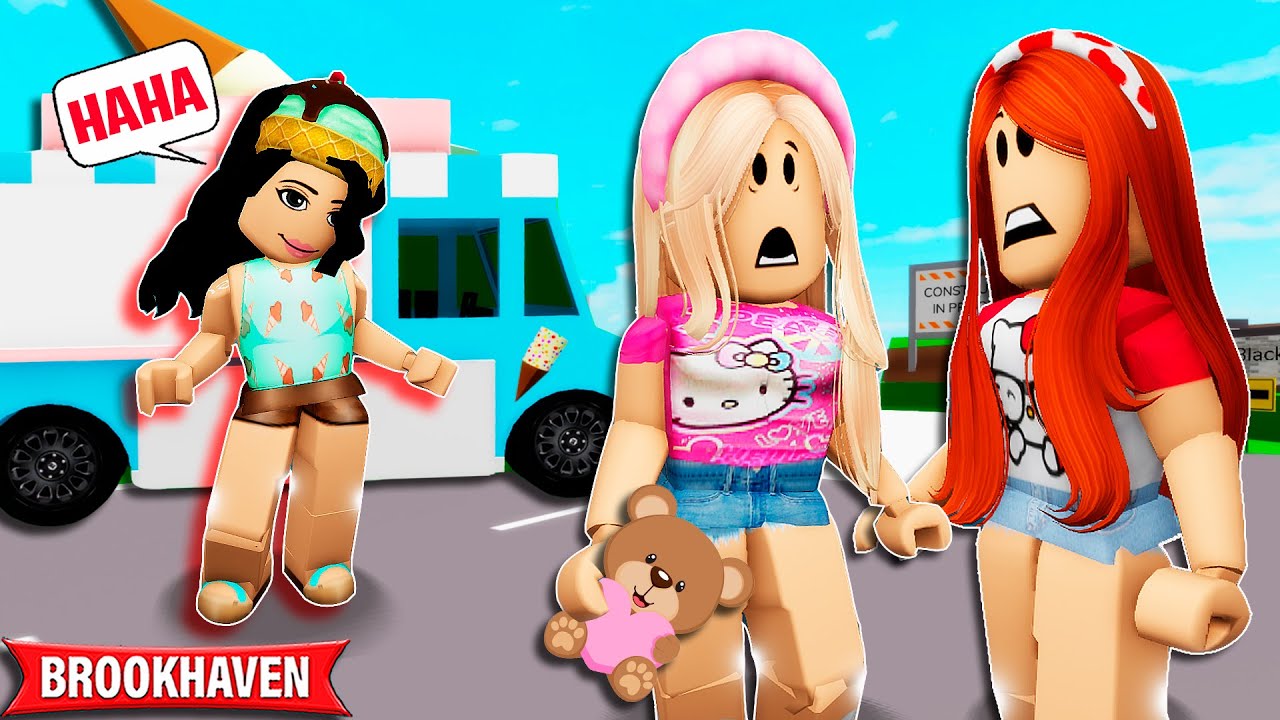 TEM UMA VAN NOS SEGUINDO em BROOKHAVEN | Historinhas Brookhaven Roblox | Bibi e Lud