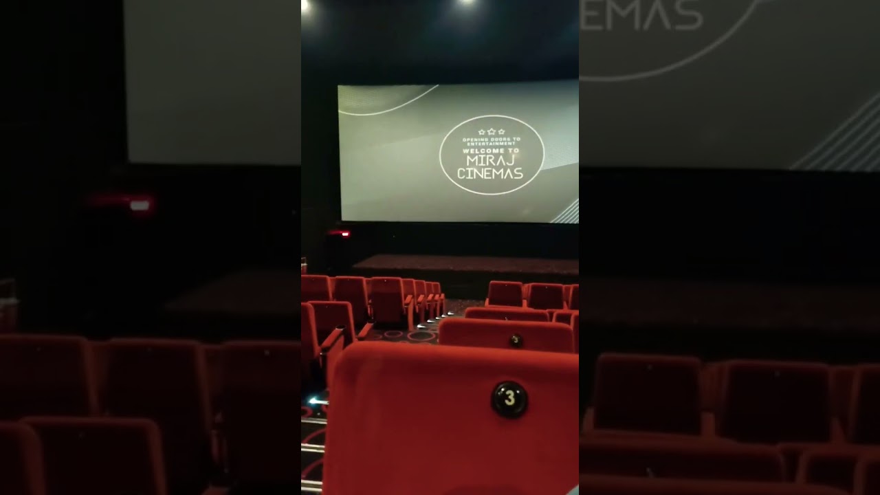Miraj Cinemas Movie hall from Inside #Shorts #kantara #miraj