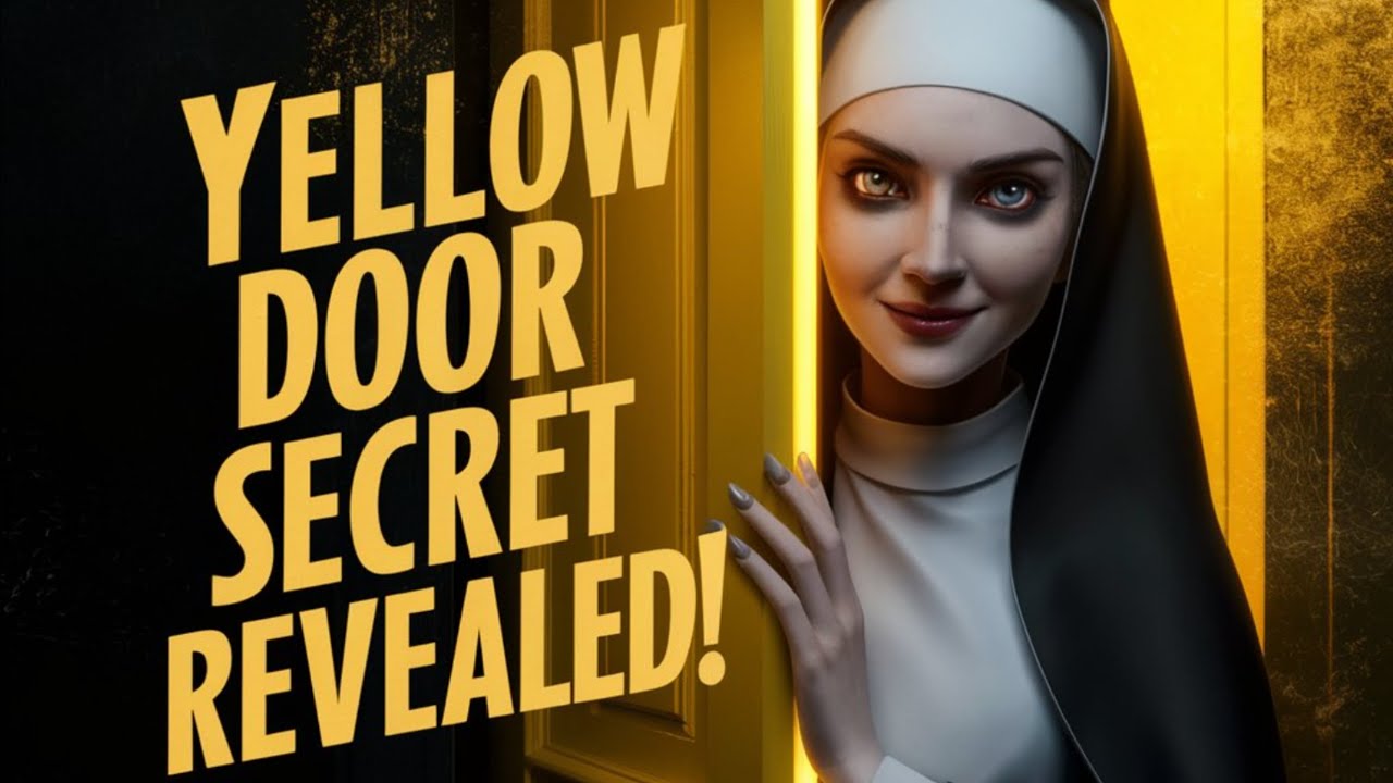 WHAT'S BEHIND THE YELLOW 🟡 DOOR 🚪 IN EVIL NUN🔨? || Exploring the Secret of Yellow door ✅💯.