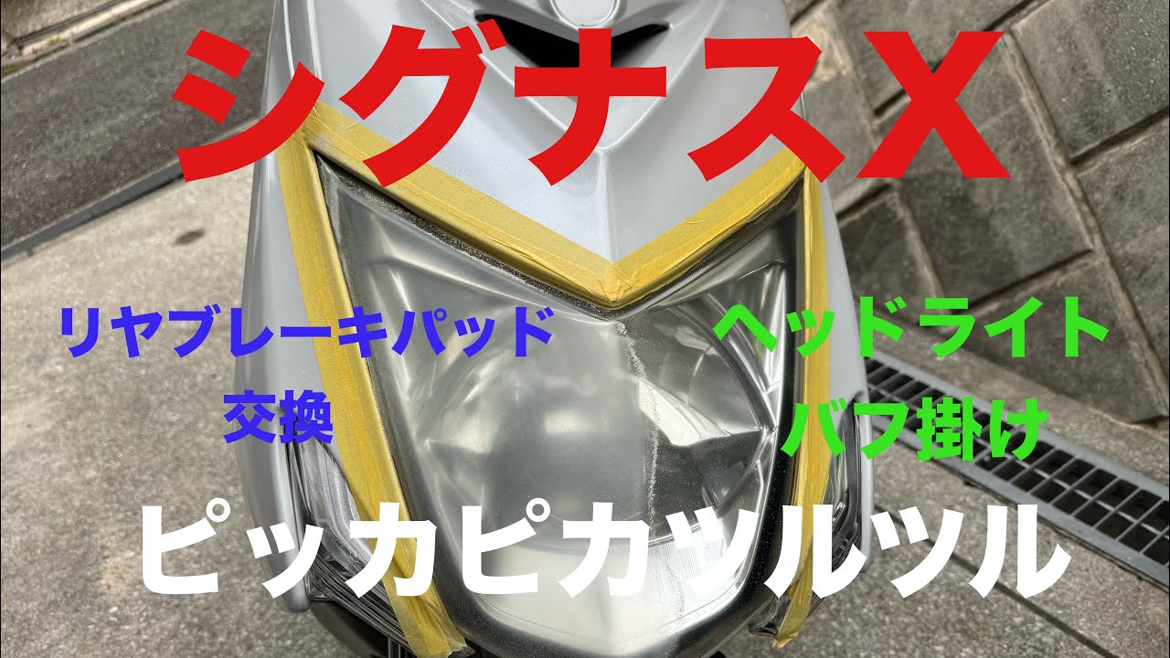シグナスXメンテナンス
