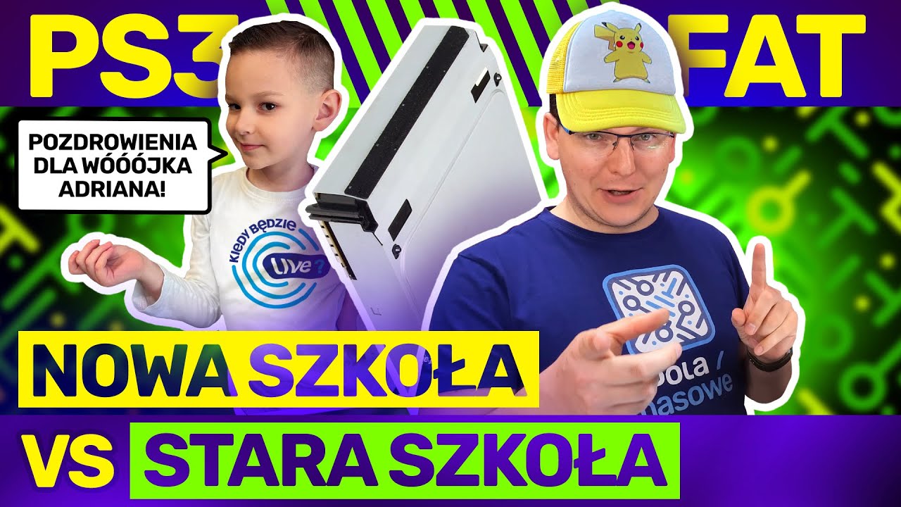 STARA SZKOŁA vs NOWA SZKOŁA | Parowanie napędu w PS3