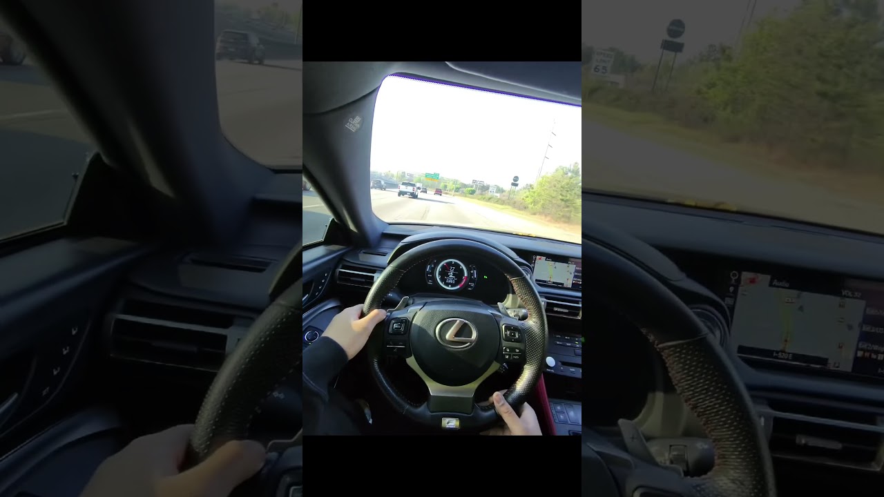 Этот Lexus V6 СЛИШКОМ АГРЕССИВНЫЙ #pov #lexus