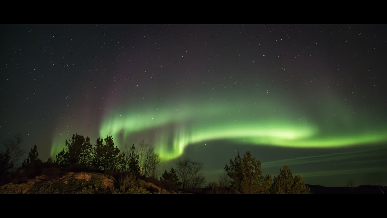 (SIN ANUNCIOS) 24h Auroras Boreales Noruega con Musica Relajante para Dormir Meditacion y Calma