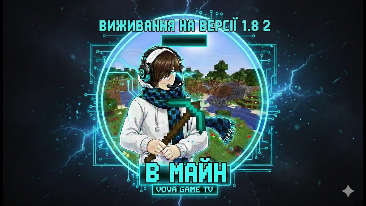 Я виживаю в Майнкрафті на версії 1.8            2