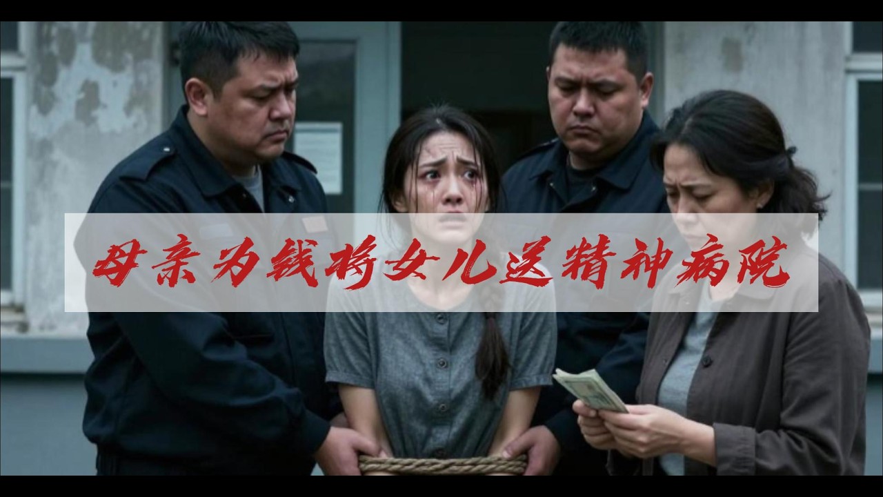 為霸佔3套房，母親親手將女兒送進精神病院，揚言：不去她就得死