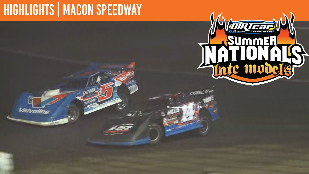 DIRTcar Summer Nationals Late Models | Macon Speedway | June 26, 2025 | HIGHLIGHTS