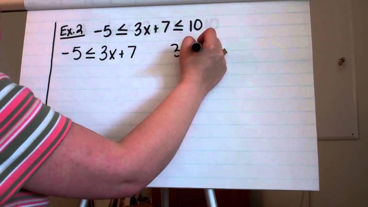 Solving and Graphing Compound Inequalities