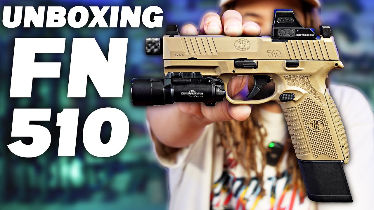 Распаковка моего первого 10-мм пистолета FN 510 Tactical — первые снимки