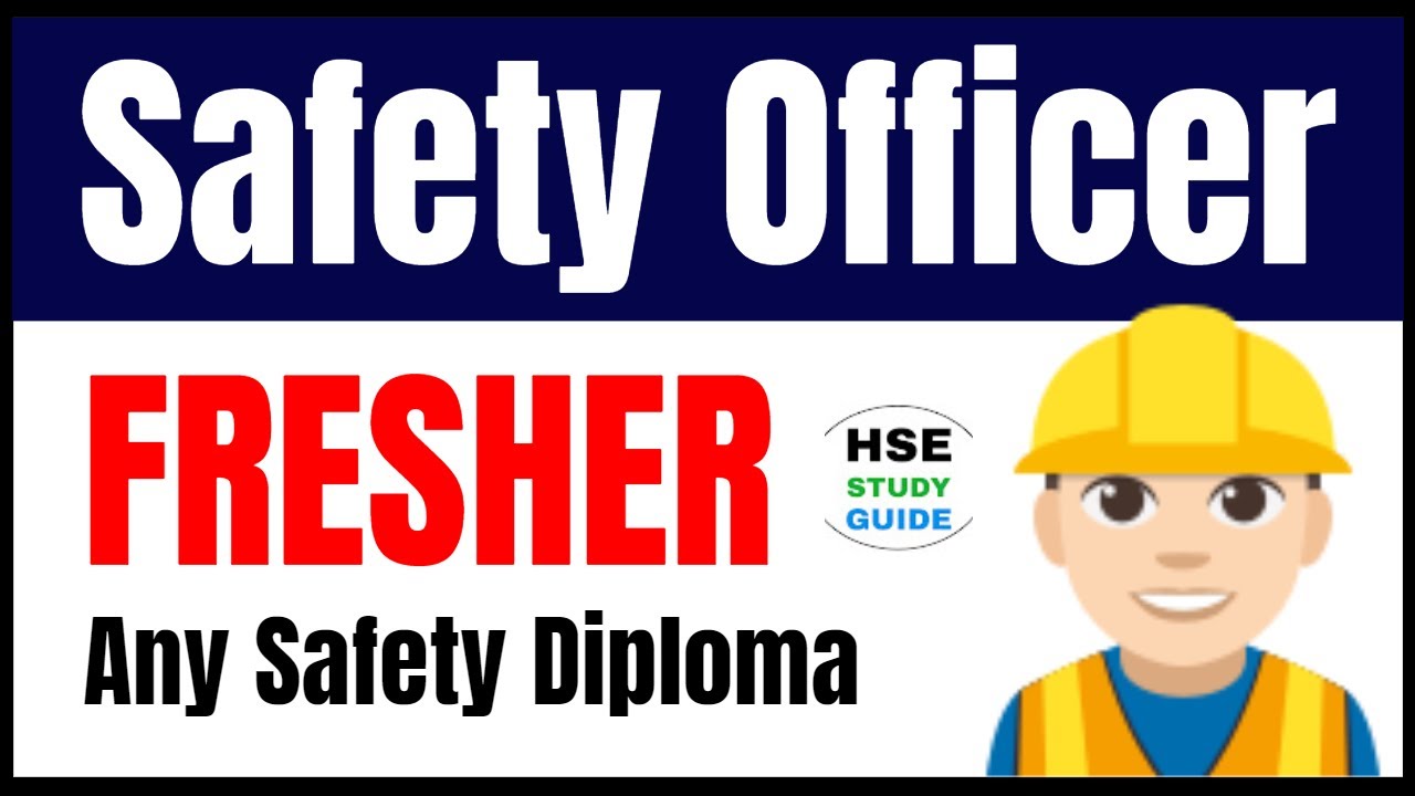 Fresher Safety Officer Jobs | Safety Officer Fresher Job | Safety Job For Fresher | Safety Jobs