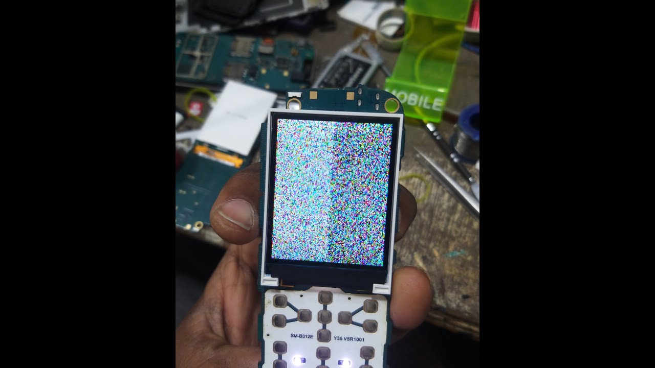 Samsung b313 shade display problem 100% solution