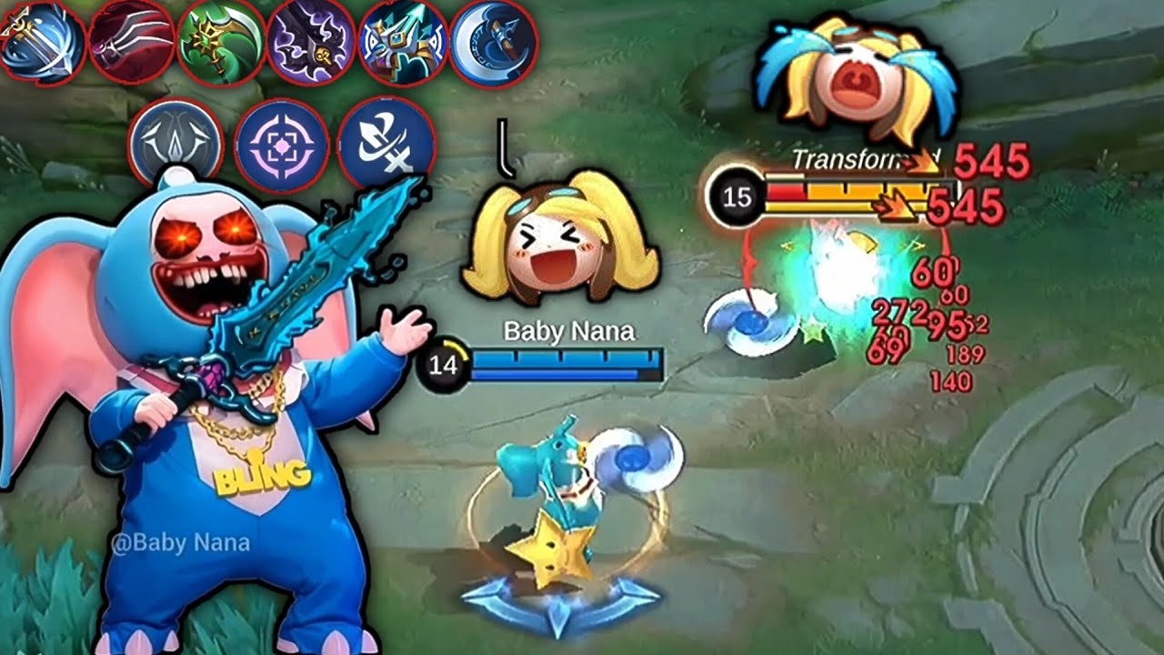 Nana Attack Speed Critical Damage🤣| Funny Compilation