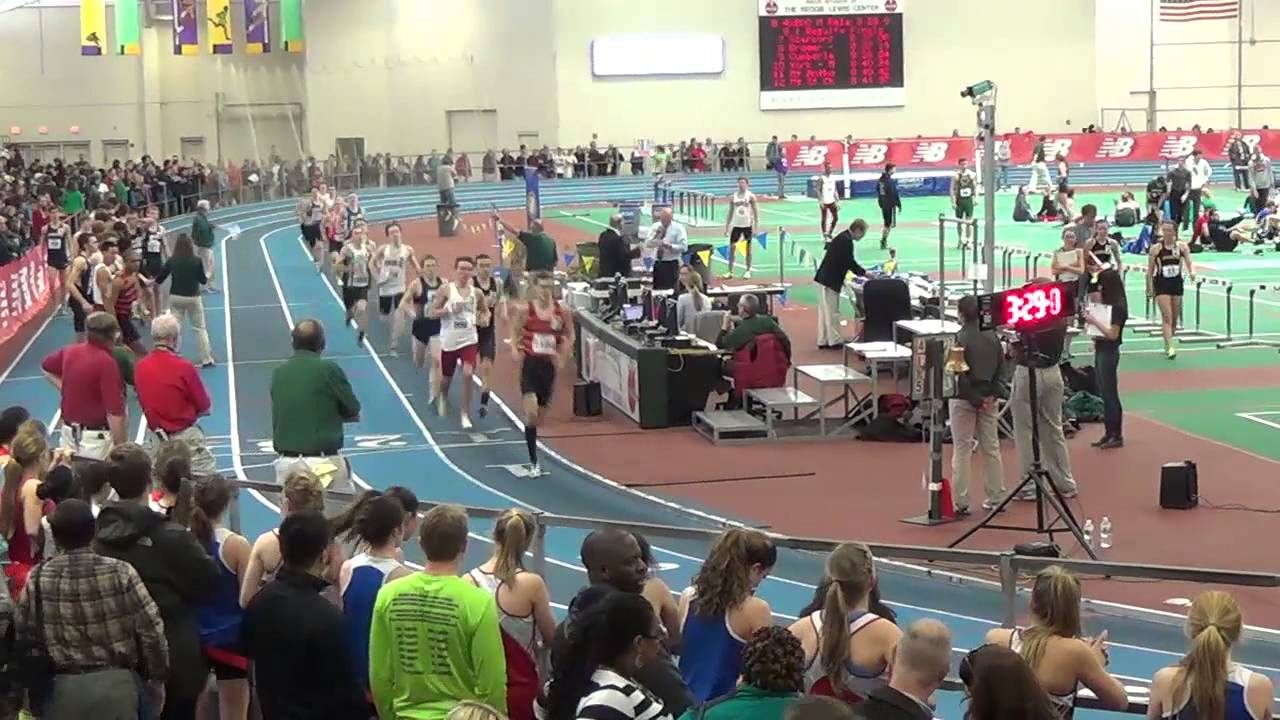Boys 4x800m Relay Seeded Heat - 27th New England Indoor Track and Field Championships (2014)