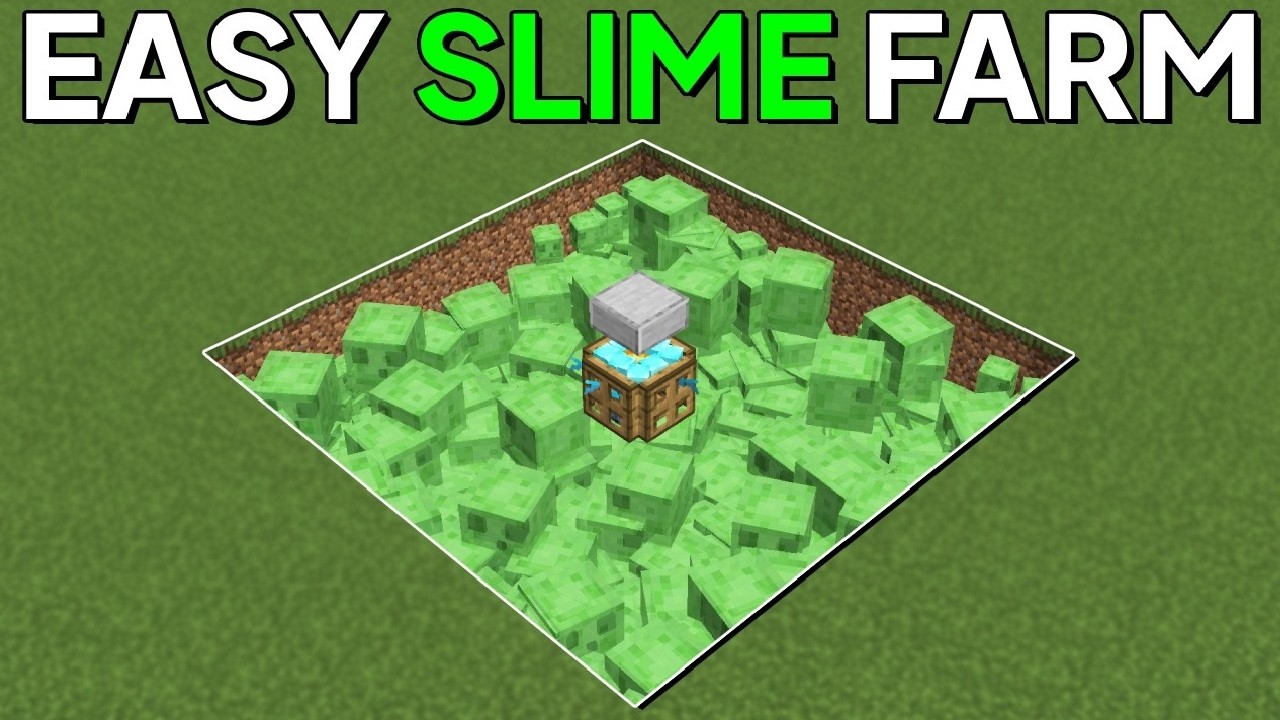 Minecraft Slime Farm 1.21.11