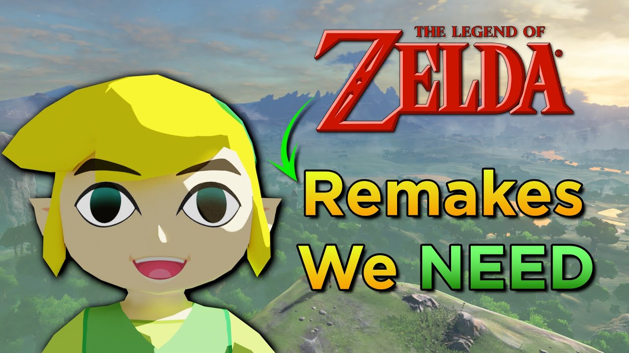 3 Zelda Games That NEED A Remake!