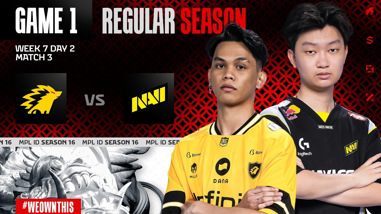 ONIC vs NAVI | Regular Season Week 7 Day 2 | Game 1 | 