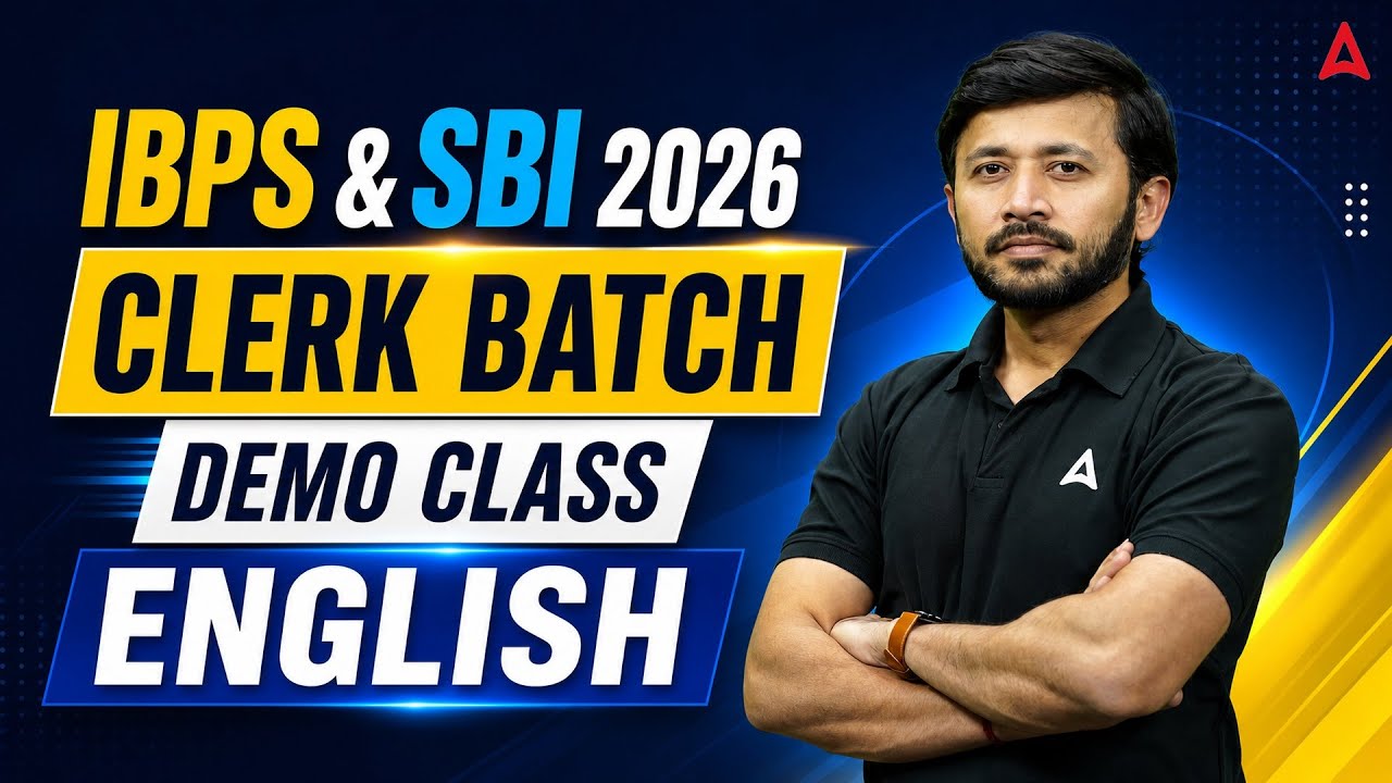 IBPS Clerk & SBI Clerk 2026 | English Prep | Demo Class-1