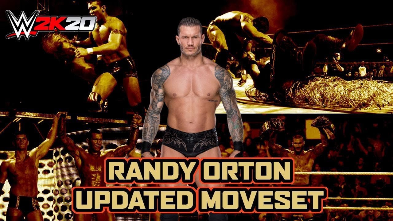 WWE 2K20 Randy Orton Updated Moveset