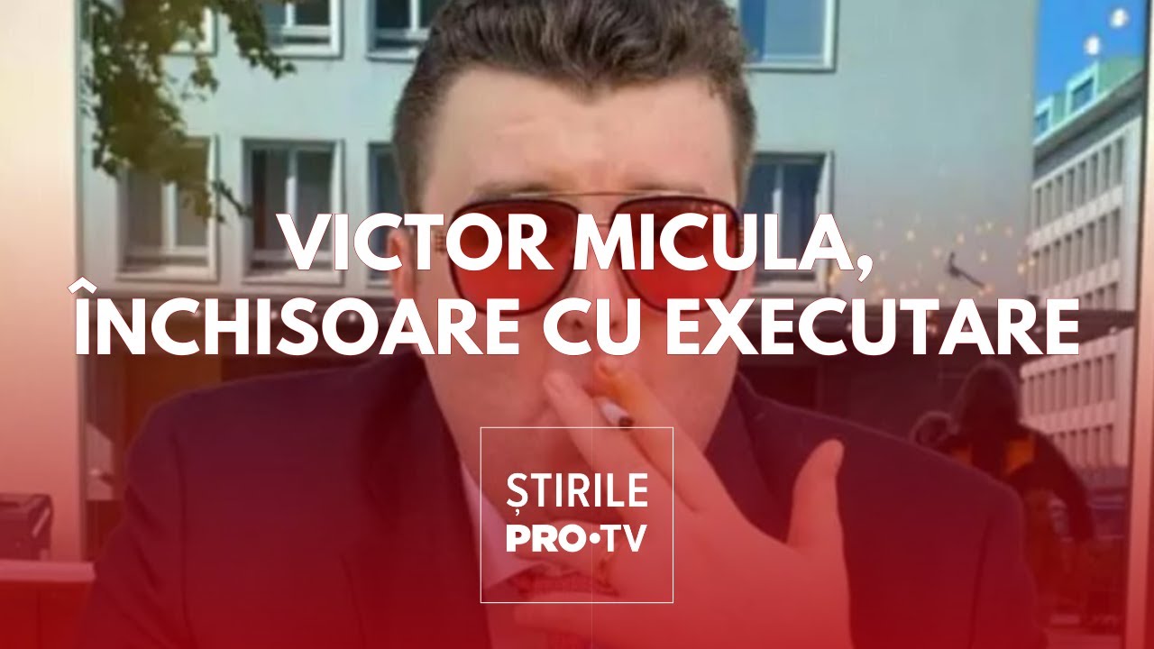 Victor Micula, &icirc;nchisoare cu executare