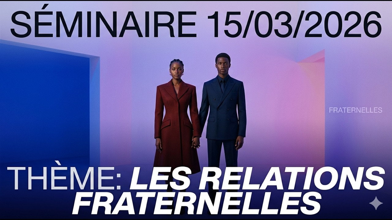 Séminaire des célibataires du Centre 1 à Marcory Anoumabo du 15 mars 2026