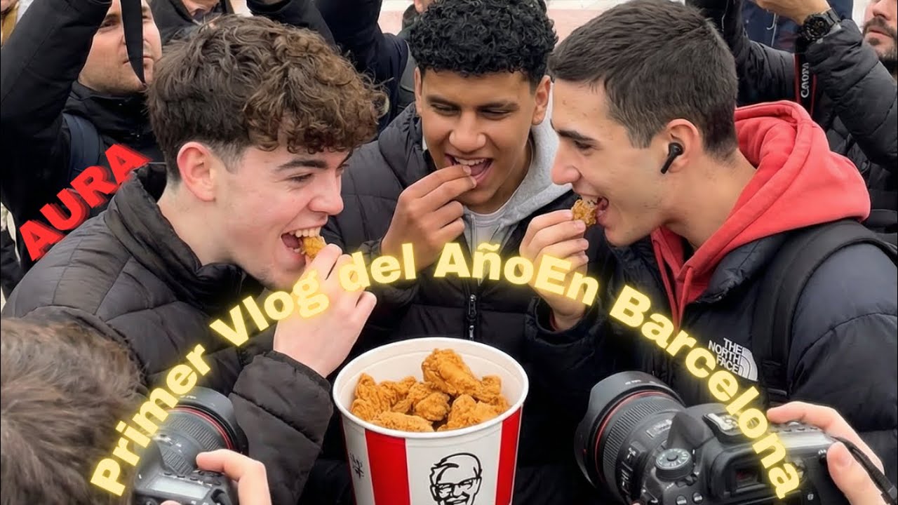 Vlog en Barcelona, modelos en acción, y un poco de KFC