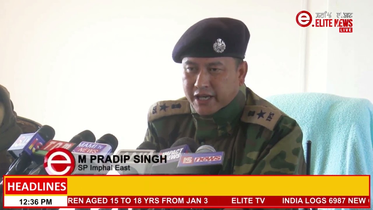 IMPHAL EAST COMMANDO UNIT RECOVERED CACHE OF ARMS AND AMMUNITIONS