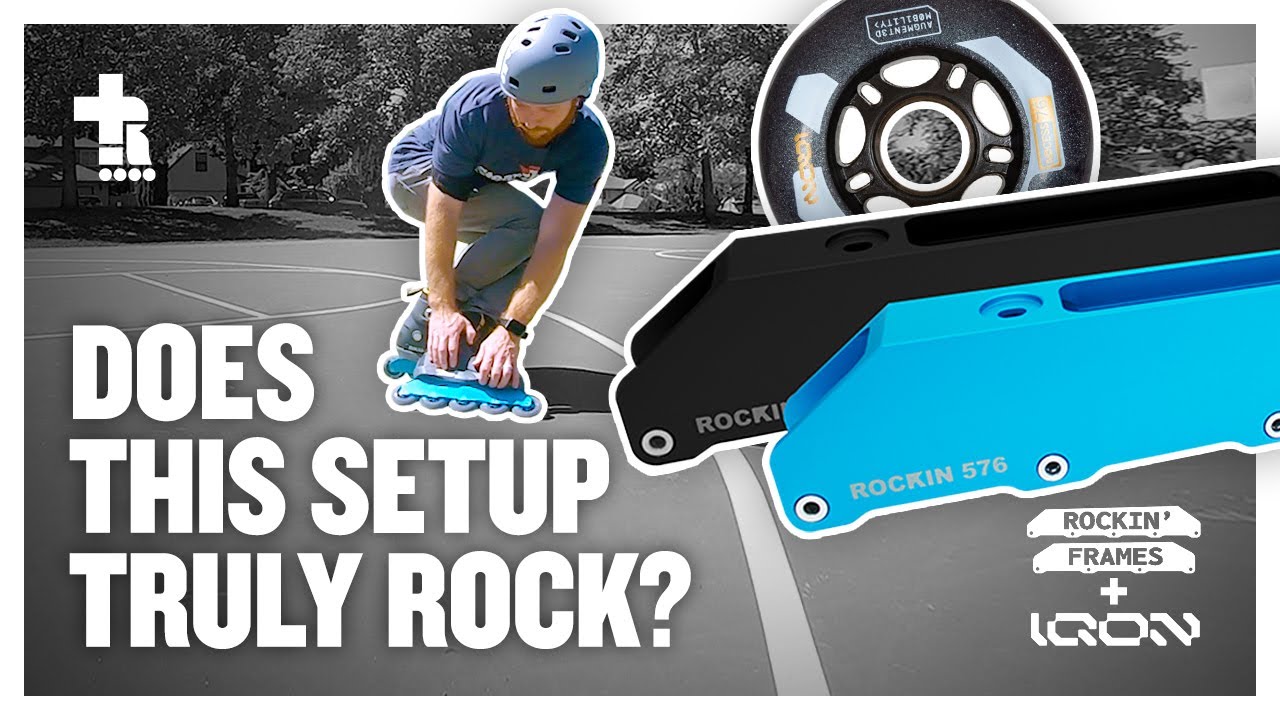 Rockin 576 Frames + Iqon Access 76mm Wheels Review | Big Wheel Inline Skating