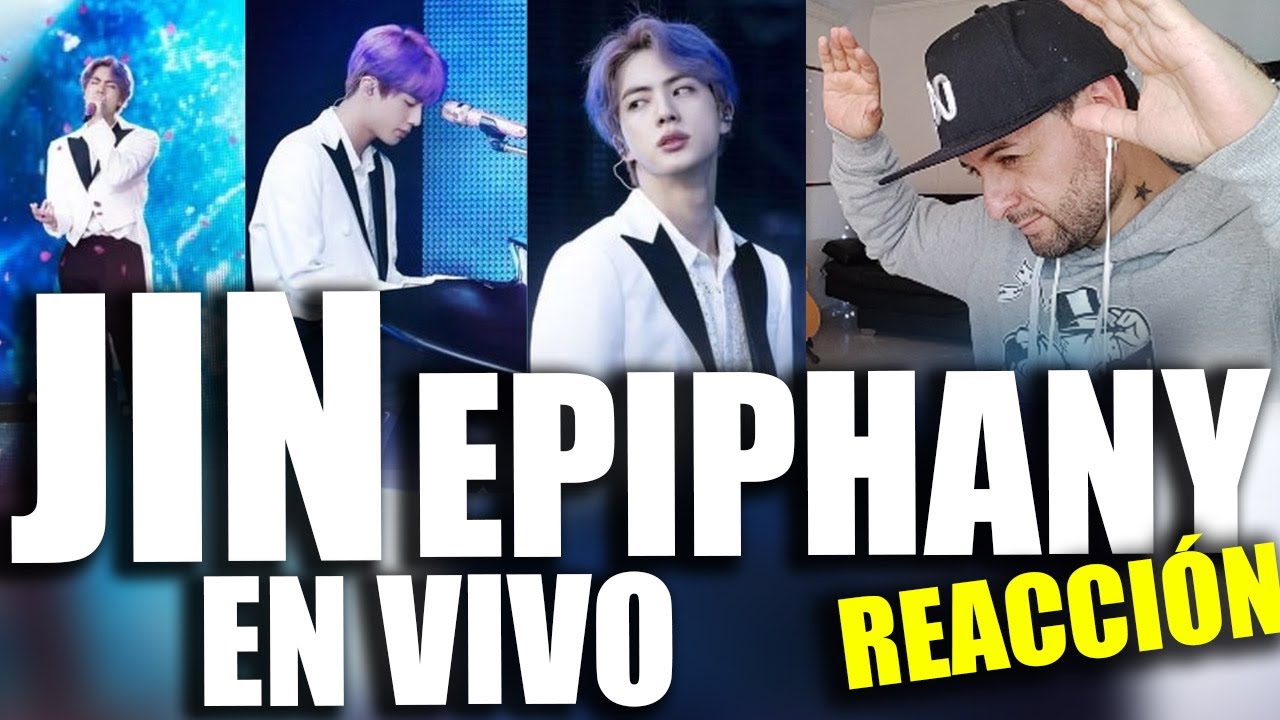💯 LA VOZ DE UN ANGEL EN VIVO 🔥 REACCION POR PRIMERA VEZ | EPIPHANY - JIN | BTS (방탄소년단) LIVE 🎧