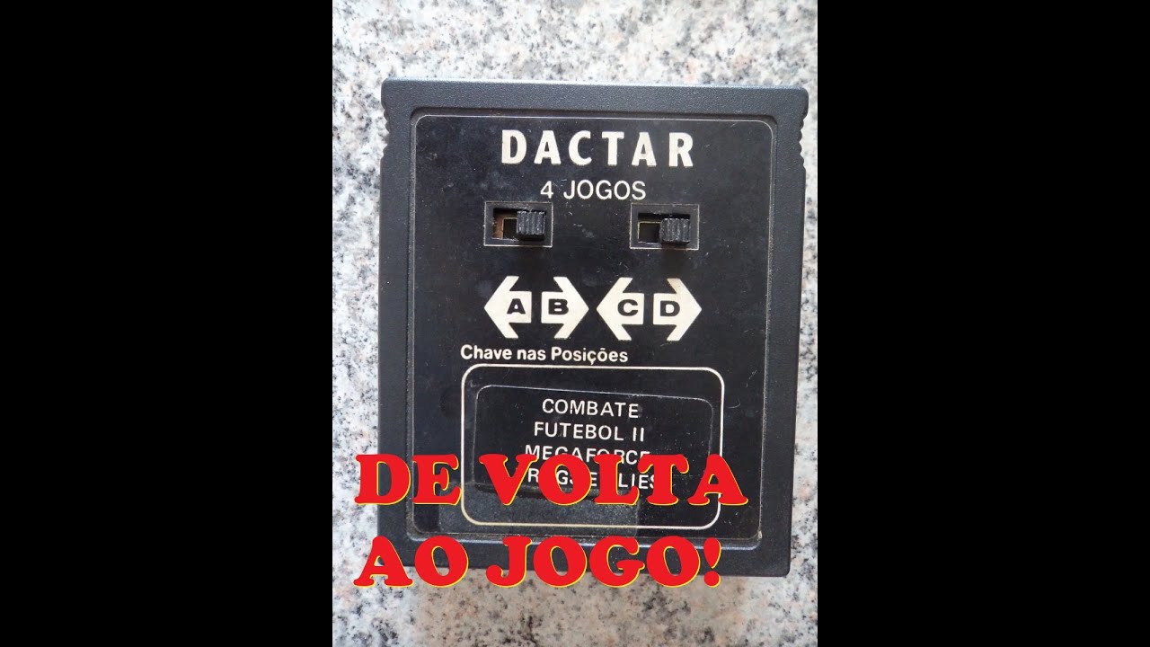DICA DE CONSERTO DOS CARTUCHOS MULTIJOGOS DACTAR