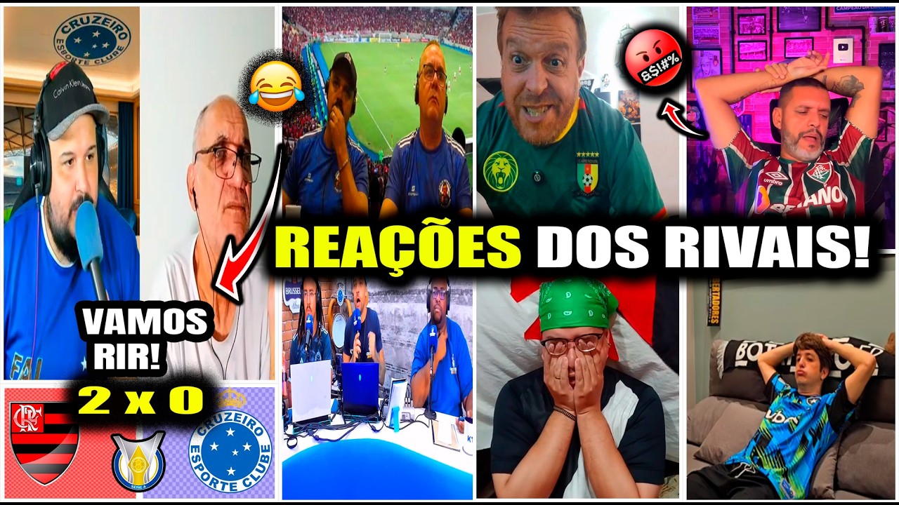 🤯🔴⚫ MENGÃO DERROTA O CRUZEIRO, FAZ 2 A 0 E CALA OS SECADORES!😂🤯