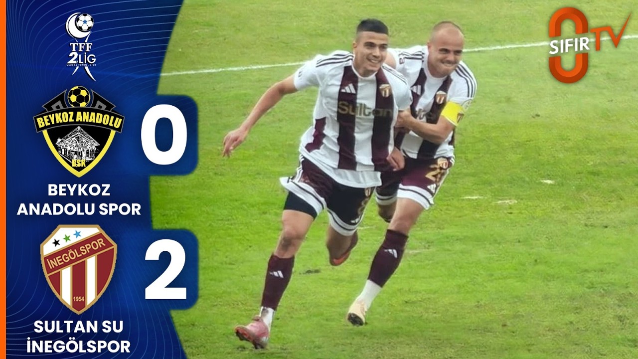 Beykoz Anadolu Spor A.Ş. 0 - 2 Sultan Su İnegölspor | Maç Özeti