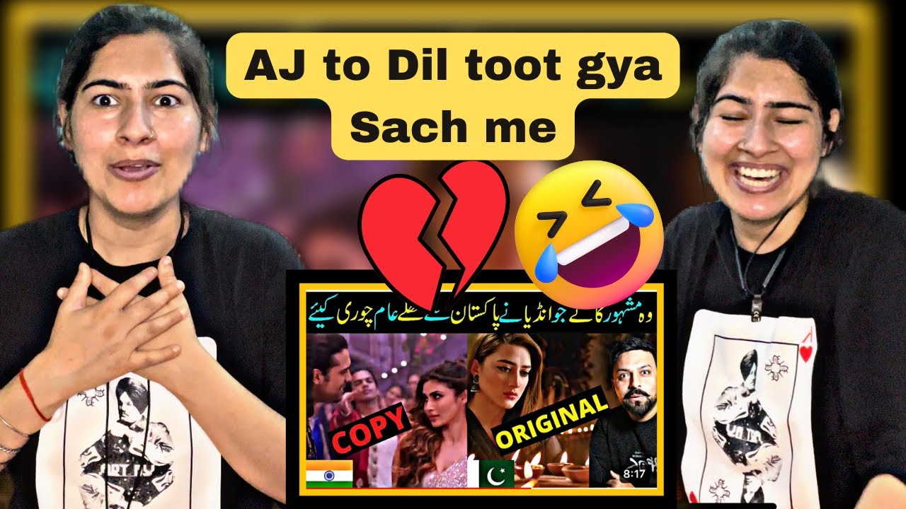 Pahadi girl reaction on 15 Famous Bollywod Songs Which India Copied From Pakistan😅| T-Series |