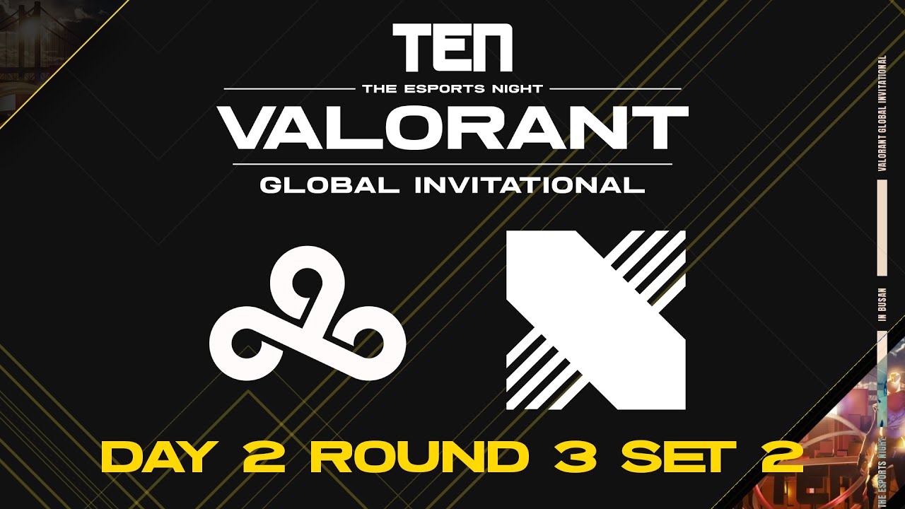 DAY2 Round3 SET2 DRX VS C9 [TEN 2023 발로란트 글로벌 인비테이셔널_DAY2 플레이오프]