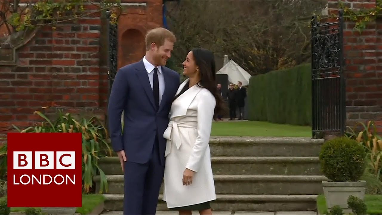 Reaction to the engagement of Prince Harry and Megan Markle – BBC London News