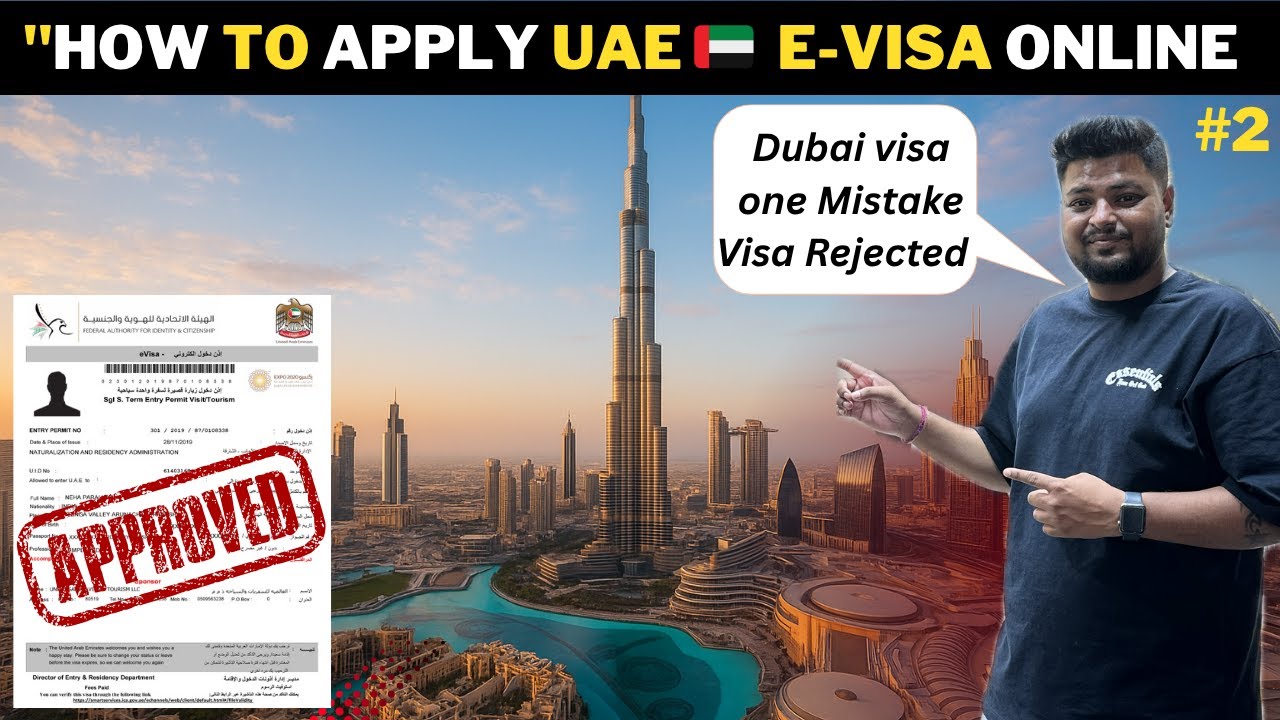 How to Apply UAE Transit & Tourist Visa UAE Visa Made Easy 🇦🇪✈️