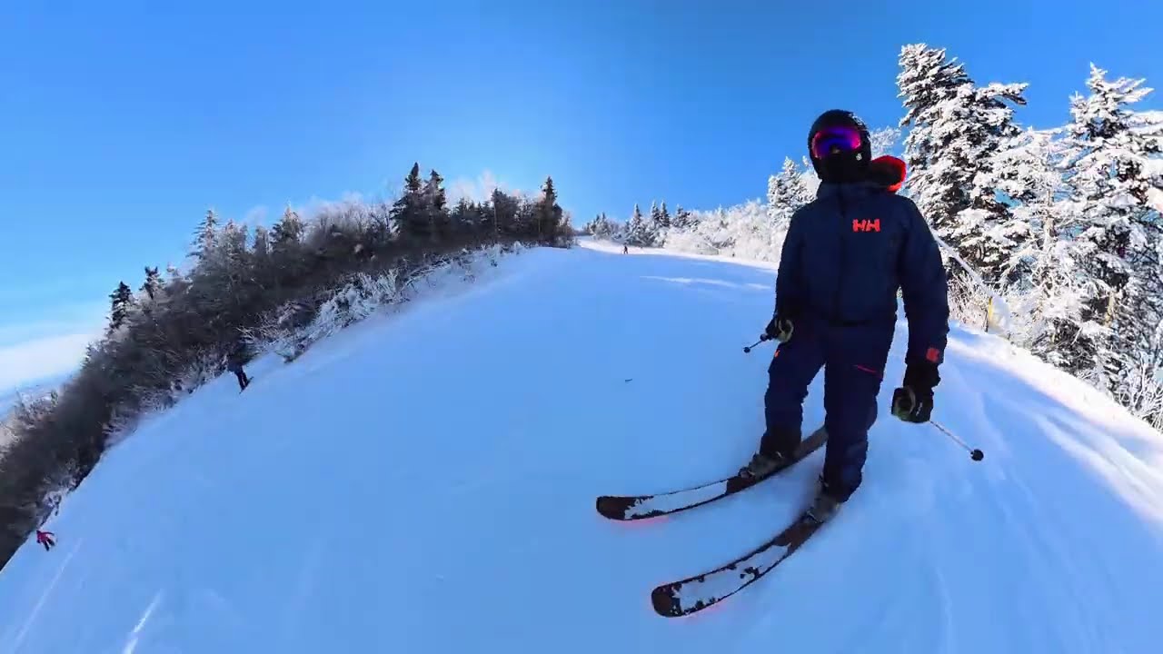Brian and Kids Skiing at Stratton 2-1-26