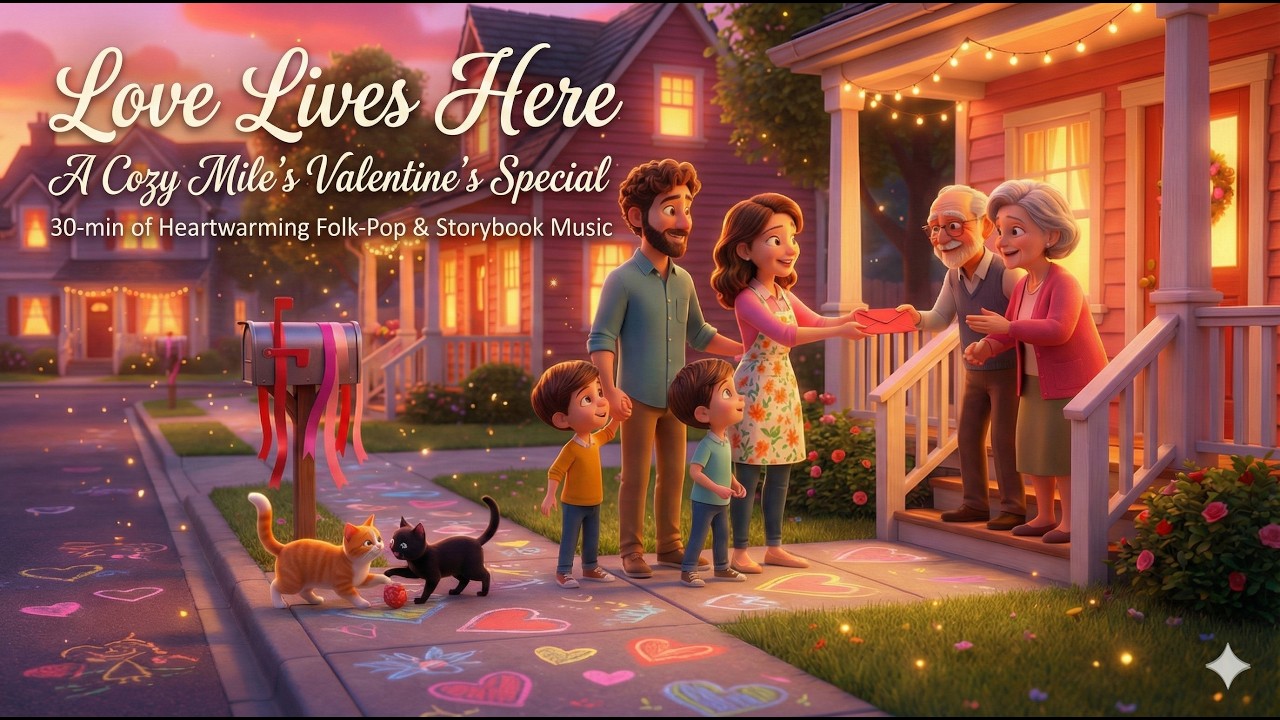 Love Lives Here | A Cozy Valentine’s Special | 30-min of Heartwarming & Storybook Music