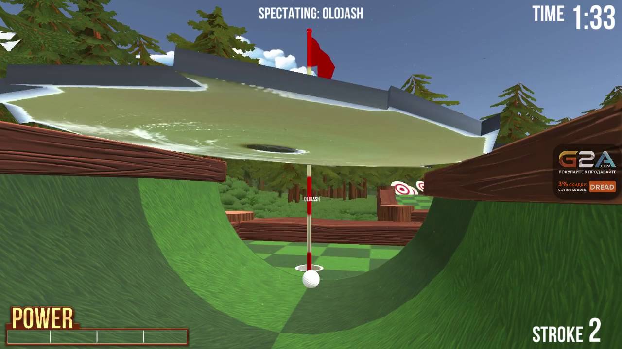 Dread's stream. Golf With Friends / 03.07.2016.[3]