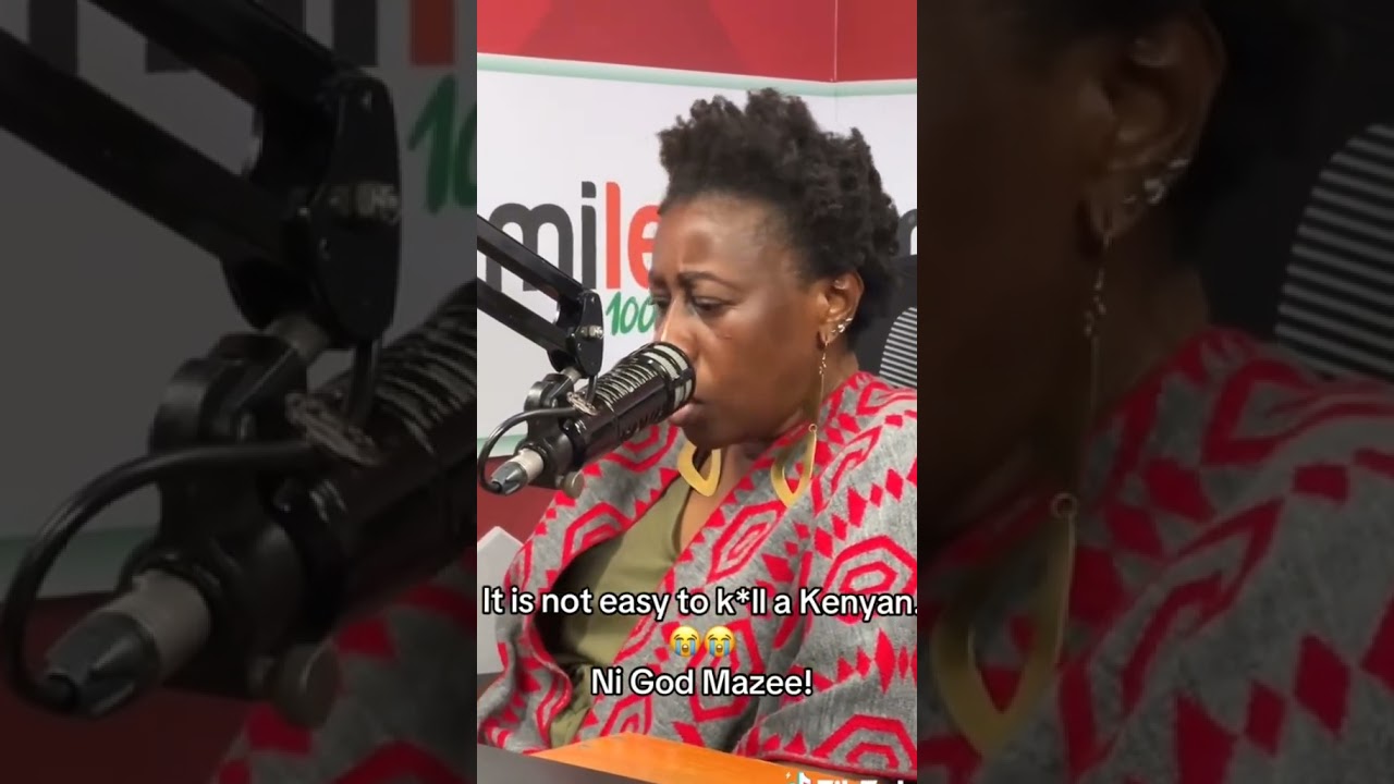 It is not easy to Kill a Kenyan☝️#motivation #kenyanewsmedia @MileleFm@melodysinzore6504